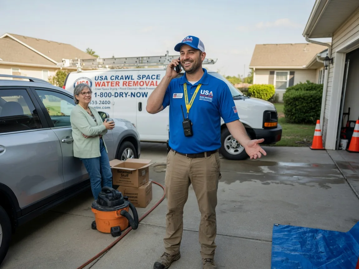 Crawl Space Water Removal Van Dyne, WI FAQs
